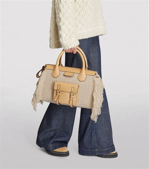 chloe edith bag street wear|chloe large edith bag.